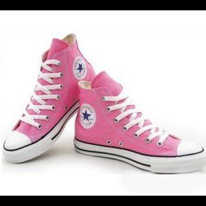 Pink Converse High Tops